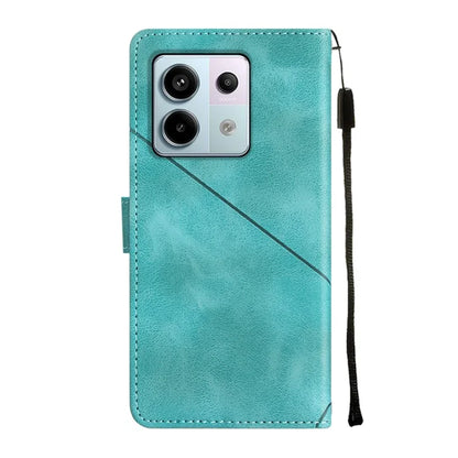 PT005 YB Imprinting Series-6 For Xiaomi Redmi Note 13 Pro 5G / Poco X6 5G Case Wallet Leather Cover
