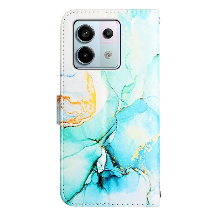 YB Pattern Printing Leather Series-5 For Xiaomi Redmi Note 13 Pro 5G / Poco X6 5G Case Wallet Stand Cover