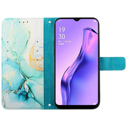 For Oppo Reno11 Pro 5G (Global) Case Marble Pattern Leather Phone Cover with Wallet