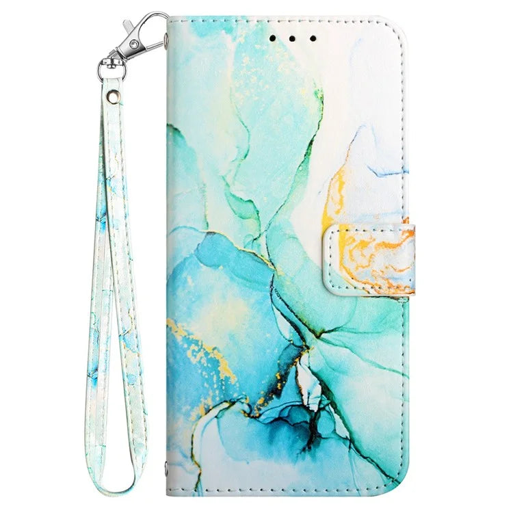 For Oppo Reno11 Pro 5G (Global) Case Marble Pattern Leather Phone Cover with Wallet