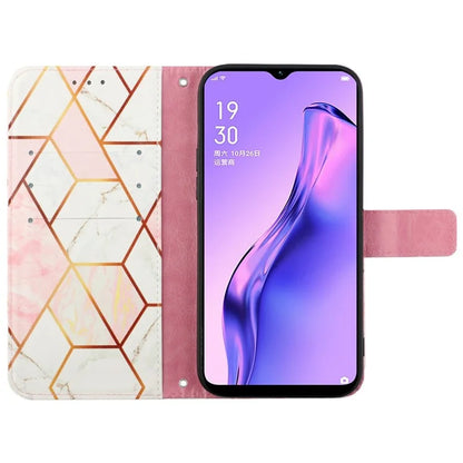 For Oppo Reno11 Pro 5G (Global) Case Marble Pattern Leather Phone Cover with Wallet