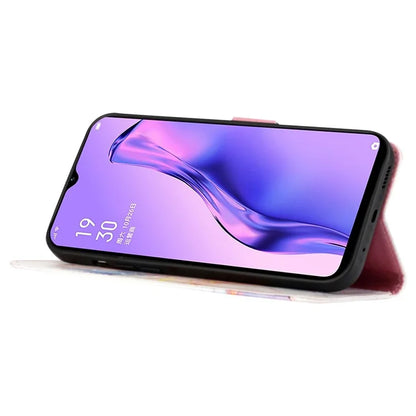 For Oppo Reno11 Pro 5G (Global) Case Marble Pattern Leather Phone Cover with Wallet