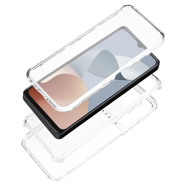 For ZTE Blade A34 Case PC+TPU Drop-proof Mobile Phone Cover