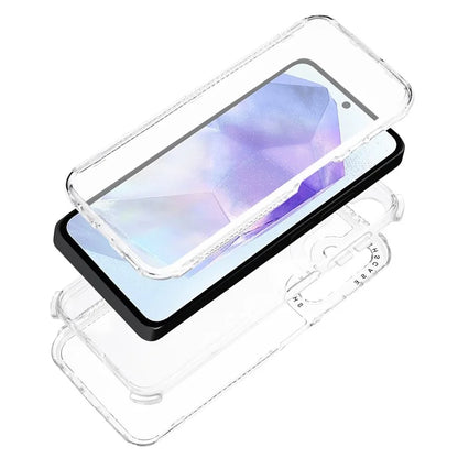 For Samsung Galaxy A35 5G Phone Protective Shell PC+TPU Clear Phone Protective Cover