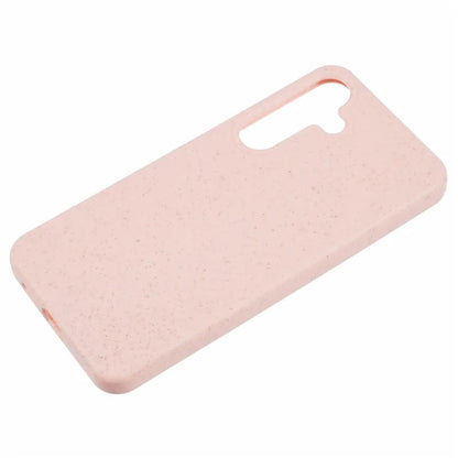 For Samsung Galaxy S24+ Shockproof Case Biodegradable Wheat Straw+TPU Hybrid Phone Shell