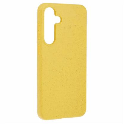 For Samsung Galaxy S24+ Shockproof Case Biodegradable Wheat Straw+TPU Hybrid Phone Shell