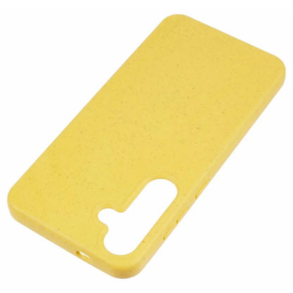 For Samsung Galaxy S24+ Shockproof Case Biodegradable Wheat Straw+TPU Hybrid Phone Shell
