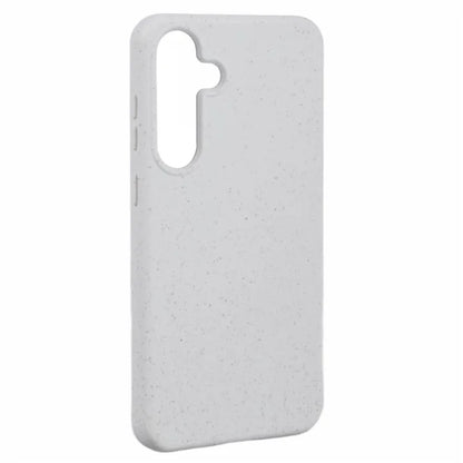 For Samsung Galaxy S24+ Shockproof Case Biodegradable Wheat Straw+TPU Hybrid Phone Shell