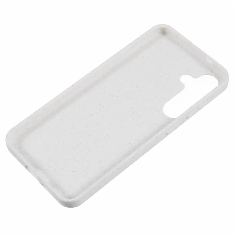 For Samsung Galaxy S24+ Shockproof Case Biodegradable Wheat Straw+TPU Hybrid Phone Shell