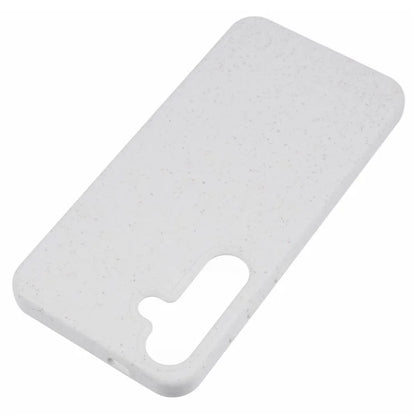 For Samsung Galaxy S24+ Shockproof Case Biodegradable Wheat Straw+TPU Hybrid Phone Shell
