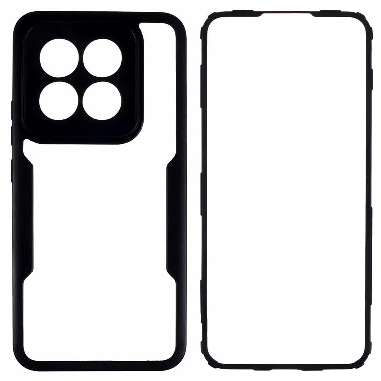 For Xiaomi 14 Pro Case Fully Wrapped Acrylic + TPU Phone Shell