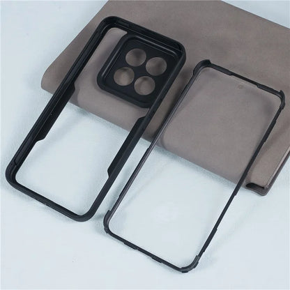 For Xiaomi 14 Pro Case Fully Wrapped Acrylic + TPU Phone Shell