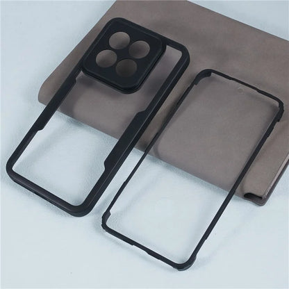 For Xiaomi 14 Pro Case Fully Wrapped Acrylic + TPU Phone Shell