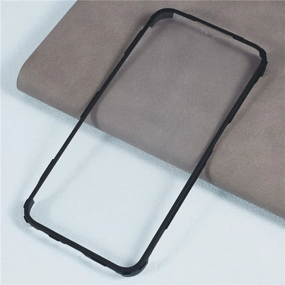 For Samsung Galaxy A25 5G (Global) (161.0 x 76.5 x 8.3mm) Case Acrylic+TPU Clear Phone Cover with PET Screen Protector