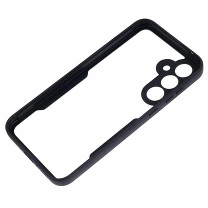 For Samsung Galaxy A35 5G Case Full Protection Acrylic + TPU Phone Shell, Black