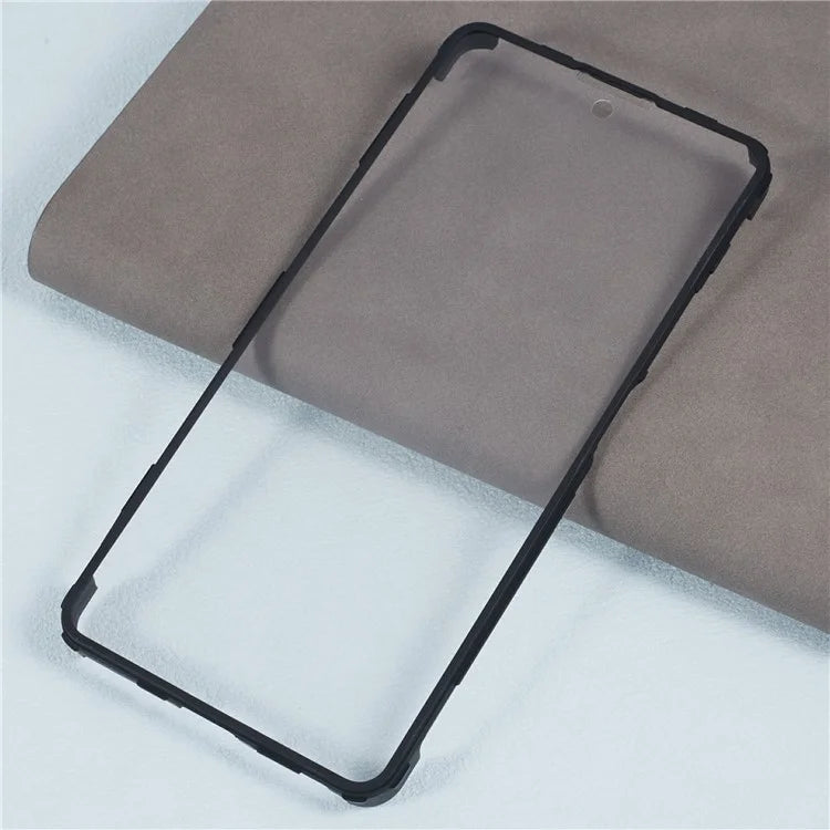 For Xiaomi Redmi Note 13 5G Phone Cover Acrylic + TPU Shockproof Back Case with  PET Screen Film