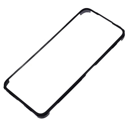 For Xiaomi Redmi 12 4G Protective Case Anti-Drop Acrylic + TPU Phone Cover, Black