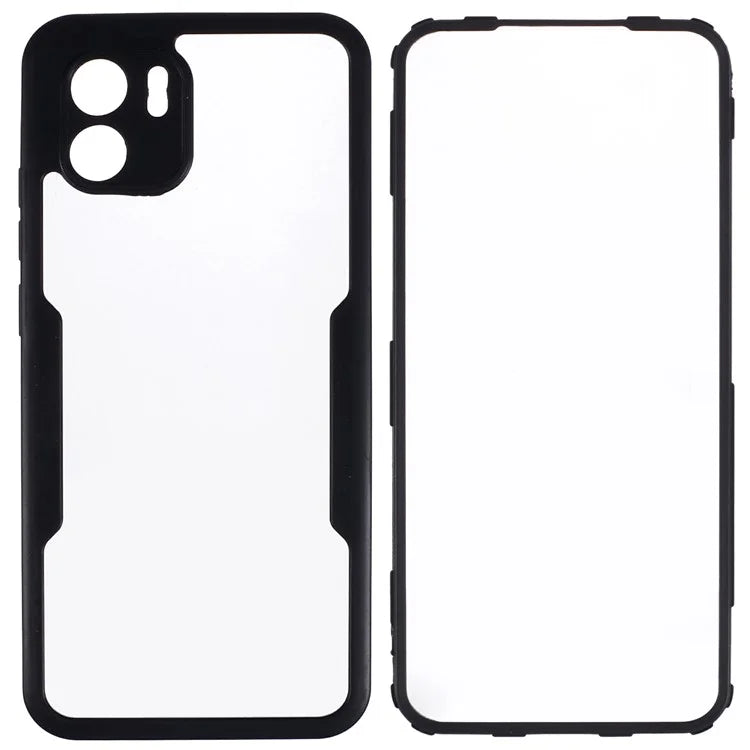 For Xiaomi Redmi A1 4G / Redmi A2 4G Case Fully Wrapped Protection Phone Shell with Built-in Screen Protector