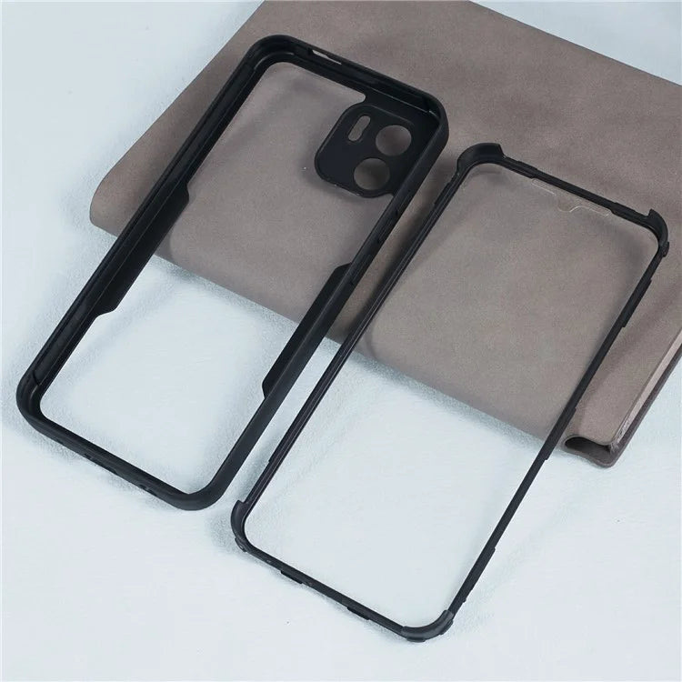 For Xiaomi Redmi A1 4G / Redmi A2 4G Case Fully Wrapped Protection Phone Shell with Built-in Screen Protector