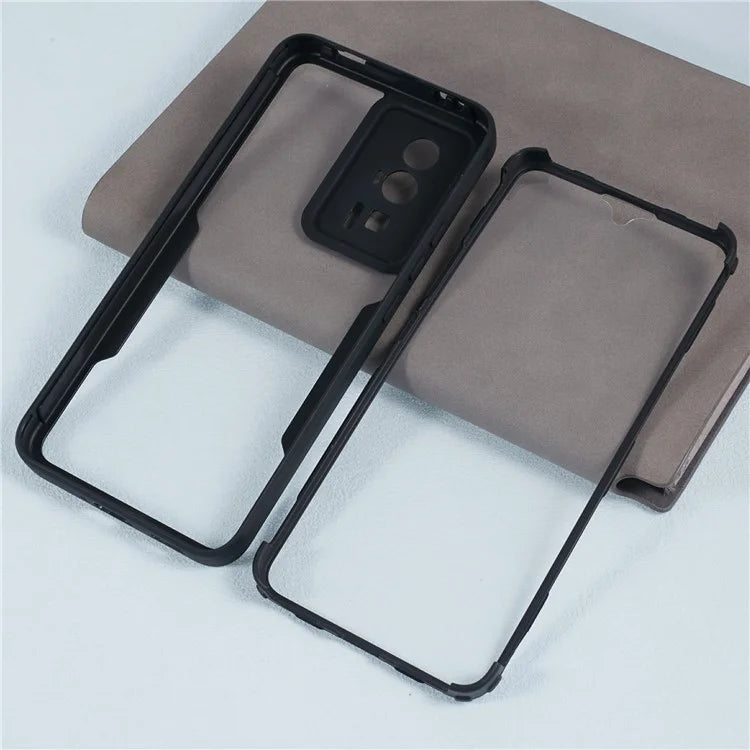 For Xiaomi Poco F5 Pro 5G / Redmi K60 5G / K60 Pro 5G Case Acrylic + TPU Phone Cover Full Body Protection