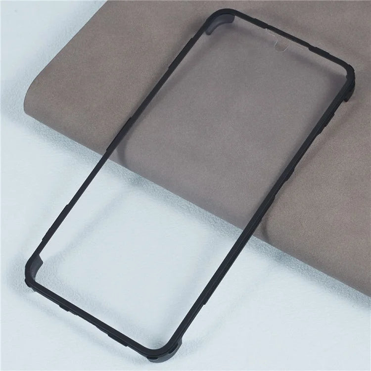 For Xiaomi 13T / 13T Pro / Redmi K60 Ultra Shockproof Case Built-in Screen Protector Phone Shell, Black