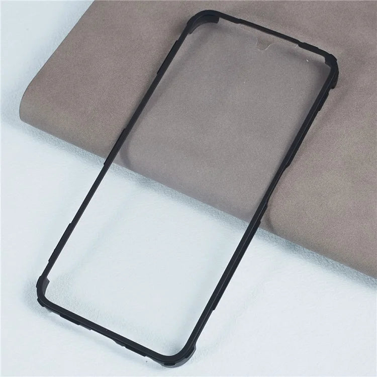 For Xiaomi Redmi Note 12S 4G Case Soft TPU + Hard Acrylic Hybrid Cover Cover with PET Screen Film