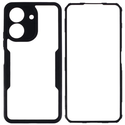 For Xiaomi Redmi 13C 4G / Poco C65 4G Case Acrylic + TPU Transparent Phone Cover with PET Film