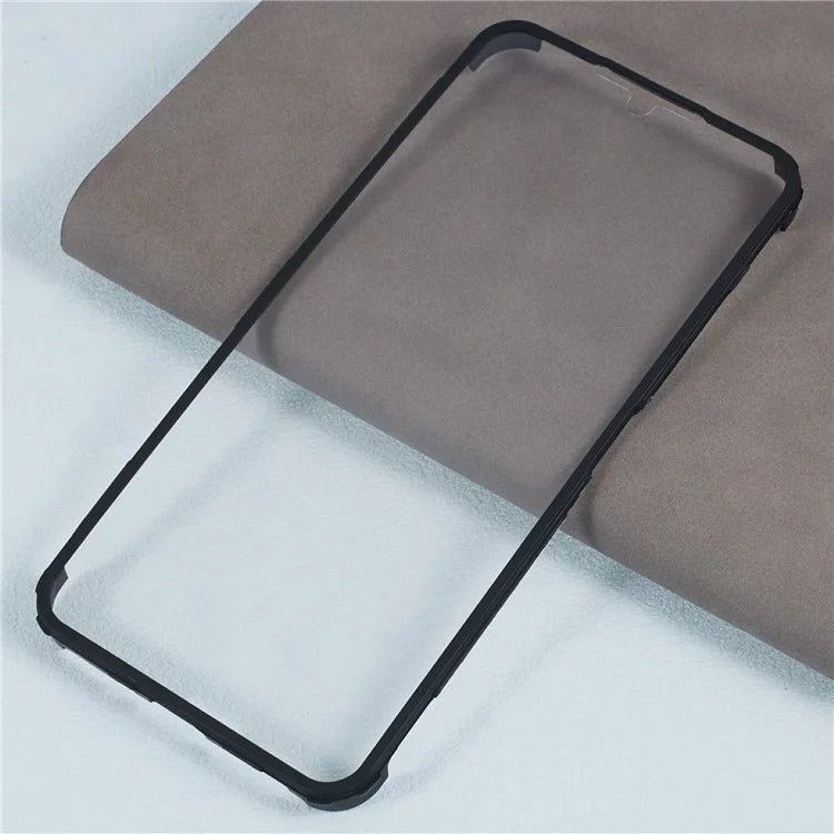 For Xiaomi Redmi 13C 4G / Poco C65 4G Case Acrylic + TPU Transparent Phone Cover with PET Film