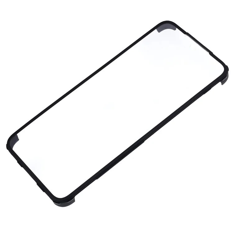 For Xiaomi Redmi 12C 4G Clear Phone Case Acrylic+TPU+PET Screen Protector Full Protection Cover