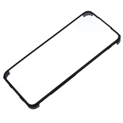For Xiaomi Redmi 12C 4G Clear Phone Case Acrylic+TPU+PET Screen Protector Full Protection Cover