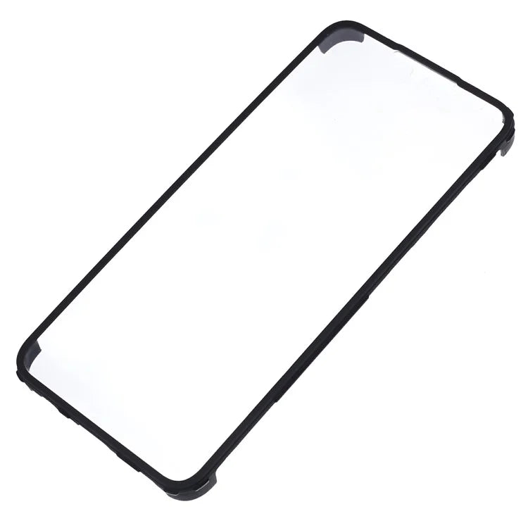 For Samsung Galaxy A05 4G Protective Case Acrylic+TPU Clear Phone Cover with PET Screen Protector