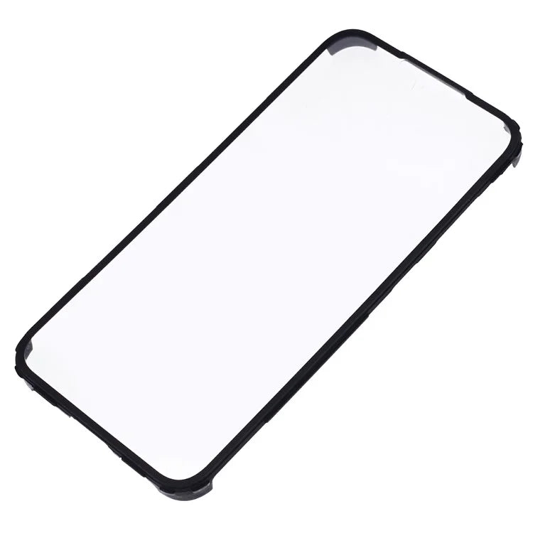 For Samsung Galaxy S23 FE Case Anti-Scratch Phone Shell with PET Screen Protector, Black