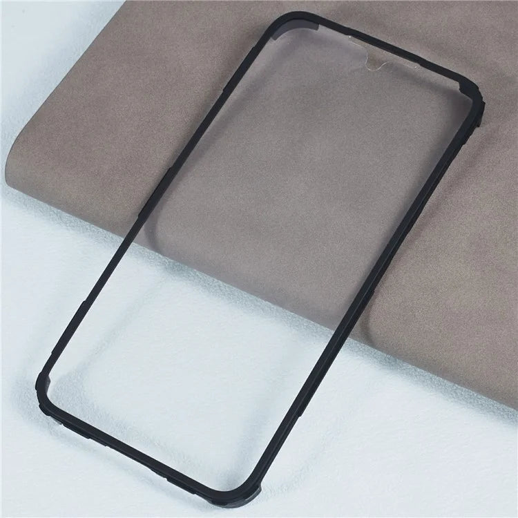 For Samsung Galaxy S23 FE Case Anti-Scratch Phone Shell with PET Screen Protector, Black