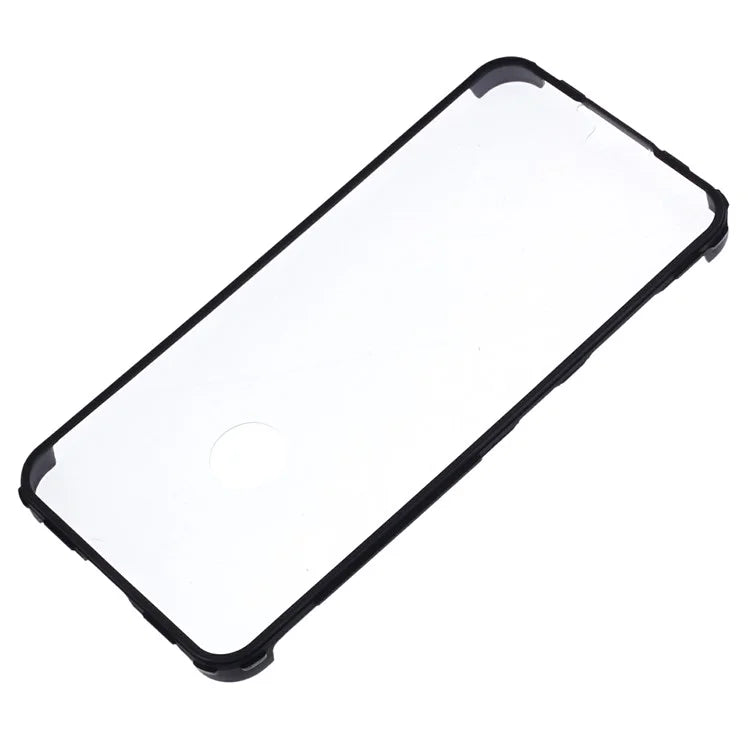 For Samsung Galaxy S24 Case Acrylic+TPU Clear Phone Cover with PET Screen Protector
