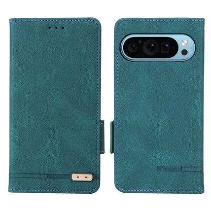 For Google Pixel 9 Shockproof Case Wallet Hardware Decor PU Leather Phone Cover