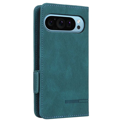 For Google Pixel 9 Shockproof Case Wallet Hardware Decor PU Leather Phone Cover