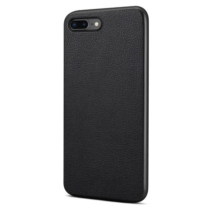 For iPhone 7 Plus / 8 Plus Case Calf Texture PU+PC+TPU Protective Phone Cover