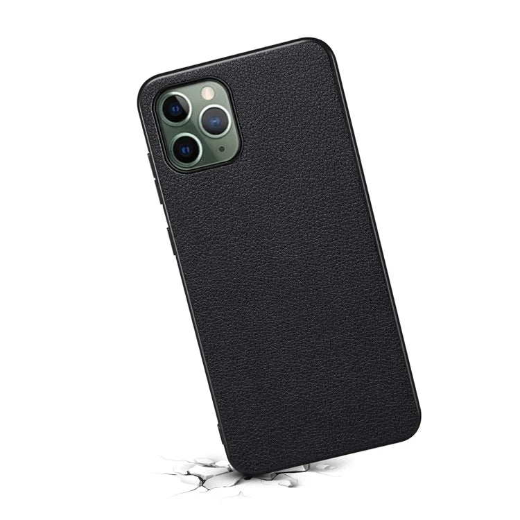 For iPhone 11 Pro Protective Case PU+PC+TPU Hybrid Phone Cover