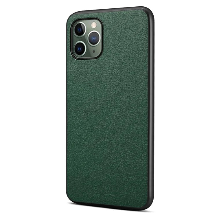For iPhone 11 Pro Protective Case PU+PC+TPU Hybrid Phone Cover