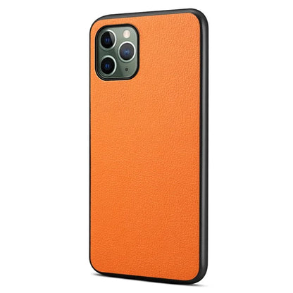 For iPhone 11 Pro Protective Case PU+PC+TPU Hybrid Phone Cover