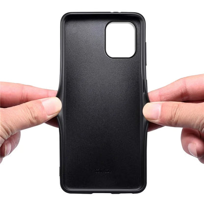 For iPhone 11 Pro Protective Case PU+PC+TPU Hybrid Phone Cover