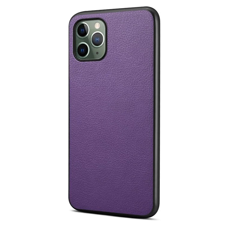 For iPhone 11 Pro Protective Case PU+PC+TPU Hybrid Phone Cover