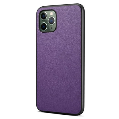 For iPhone 11 Pro Protective Case PU+PC+TPU Hybrid Phone Cover