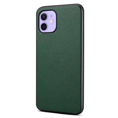 For iPhone 12 / 12 Pro Case Protective PU+PC+TPU Hybrid Slim Phone Case
