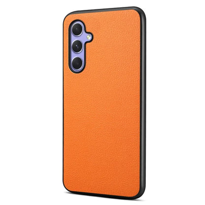 For Samsung Galaxy A55 5G Case PU+PC+TPU Hybrid Phone Shell