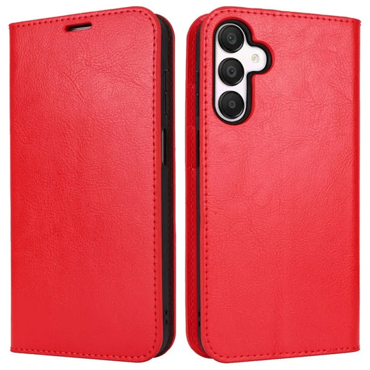 For Samsung Galaxy A15 5G Case Split Leather Crazy Horse Texture Stand Phone Cover
