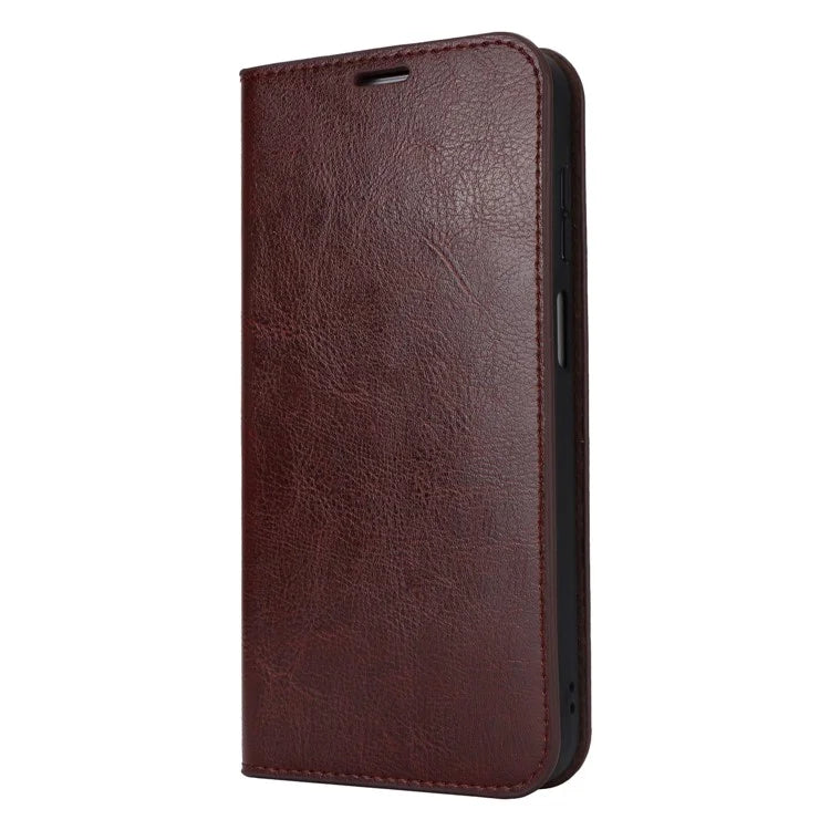 For Samsung Galaxy A15 5G Case Split Leather Crazy Horse Texture Stand Phone Cover