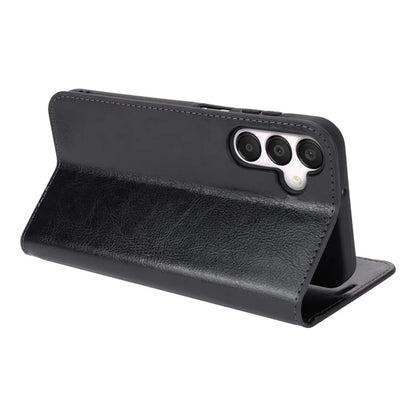 For Samsung Galaxy A15 5G Case Split Leather Crazy Horse Texture Stand Phone Cover