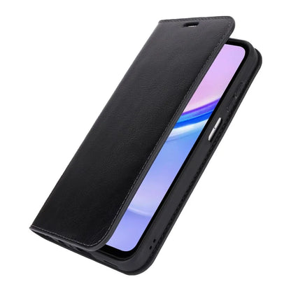 For Samsung Galaxy A15 5G Case Split Leather Crazy Horse Texture Stand Phone Cover