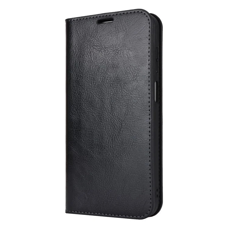 For Samsung Galaxy A15 5G Case Split Leather Crazy Horse Texture Stand Phone Cover